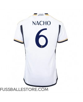 Günstige Real Madrid Nacho #6 Heimtrikot 2023-24 Kurzarm
